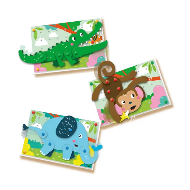 Set creativ mozaic - Puzzle-uri cu animale TSG14890