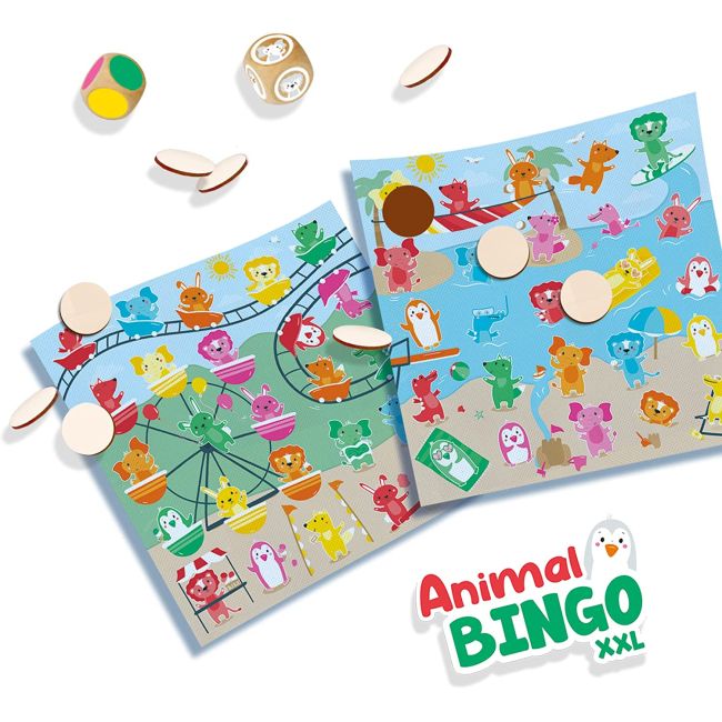 Joc de petrecere - Bingo cu animale XXL TSG02231