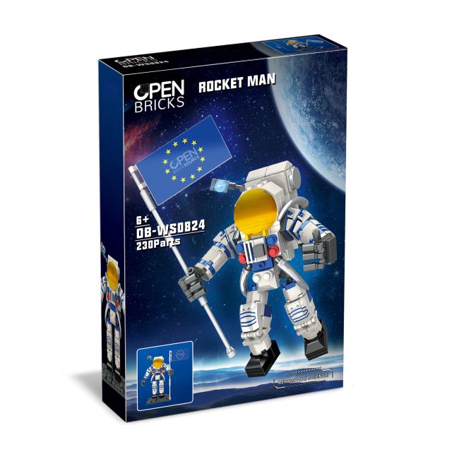 Jucarie - Seturi de constructie - Astronaut (230 piese) TSGOB-WS0824