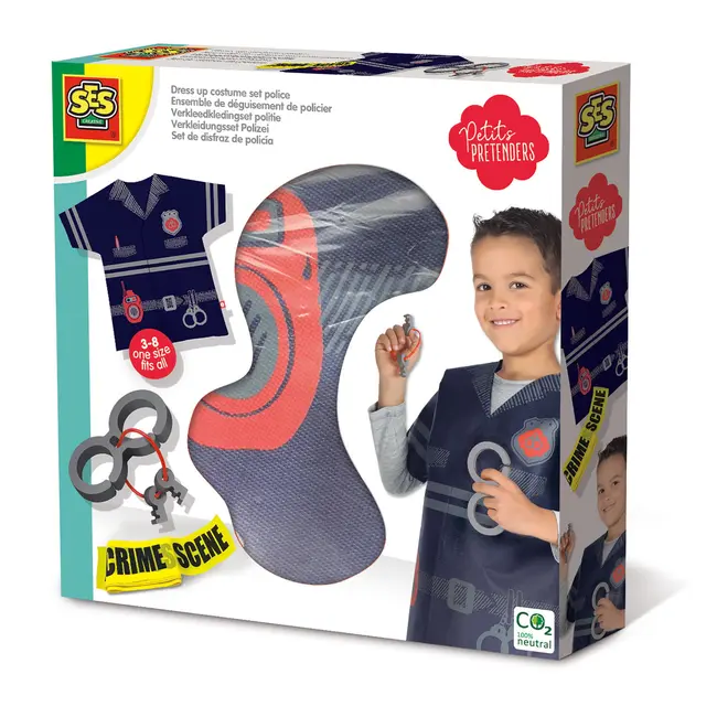 Jucarie de rol - Set costum politist TSG18022