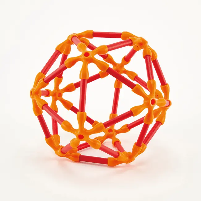 Jucarie din bambus Flexistix - Kit creativ (66 piese) TSGE5567A