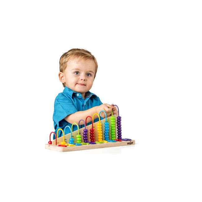 Jucarie din lemn - Abac cu matematica TSG90220