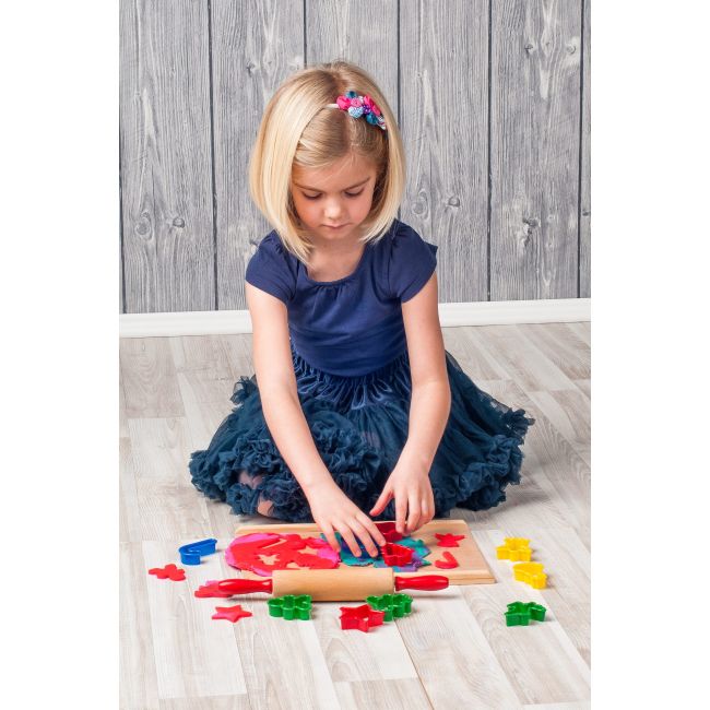 Jucarie din lemn - Accesorii de bucatarie cu forme de biscuiti TSG90193