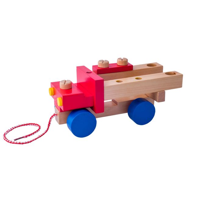 Jucarie din lemn - Camion de asamblat TSG90101