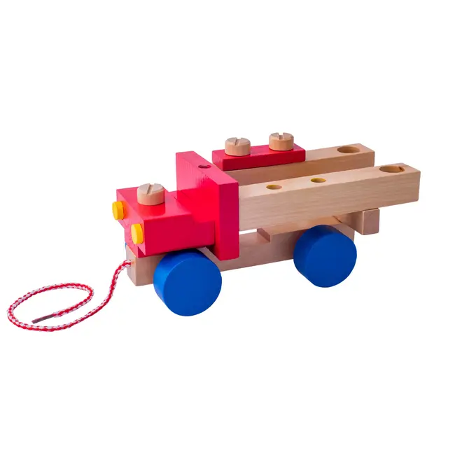 Jucarie din lemn - Camion de asamblat TSG90101