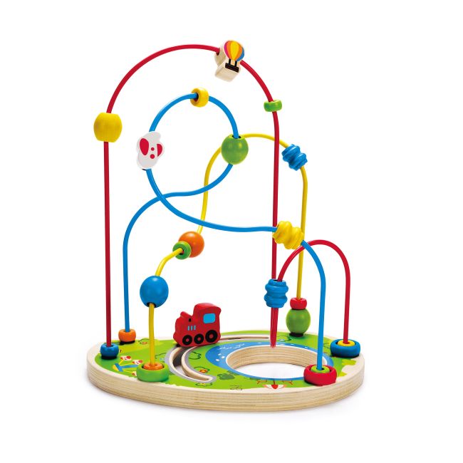 Jucarie din lemn - Centru de activitati Playground Pizzaz TSGE1811A