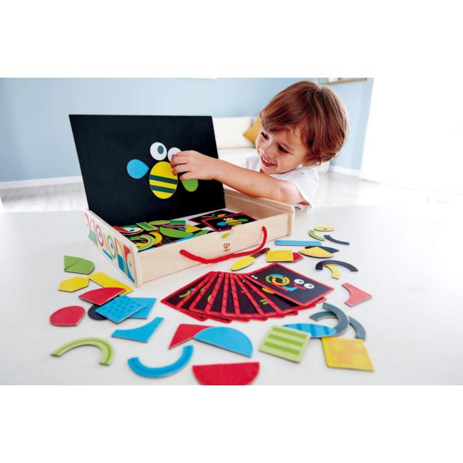 Jucarie din lemn - Cutie de arta magnetica TSGE1631A
