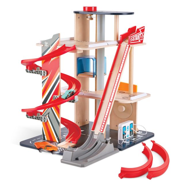 Jucarie din lemn - Garaj cu cascadorii, Gearhead TSGE3019A
