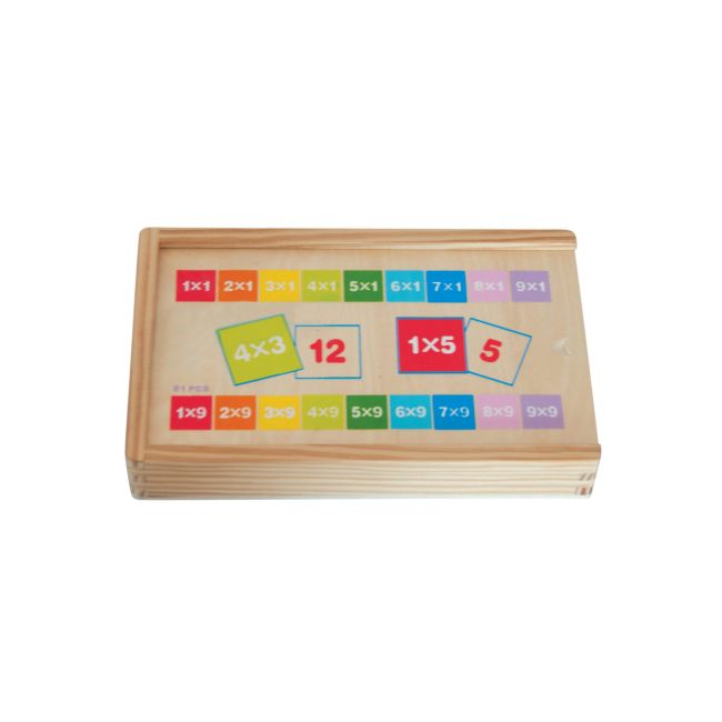 Jucarie din lemn - Invatam matematica, inmultire si impartire TSG91161