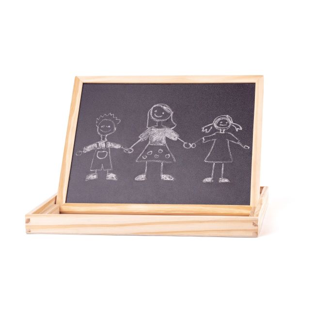 Jucarie din lemn - Tabla magnetica cu 2 fete si magneti ferma TSG91214