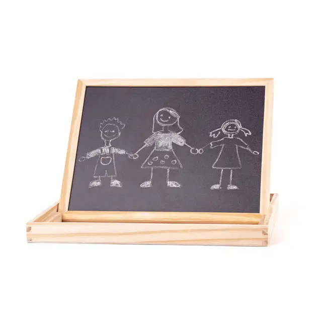 Jucarie din lemn - Tabla magnetica cu 2 fete si magneti ferma TSG91214