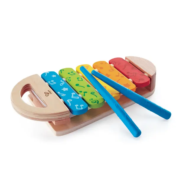 Jucarie din lemn - Xylofon curcubeu TSGE0606A