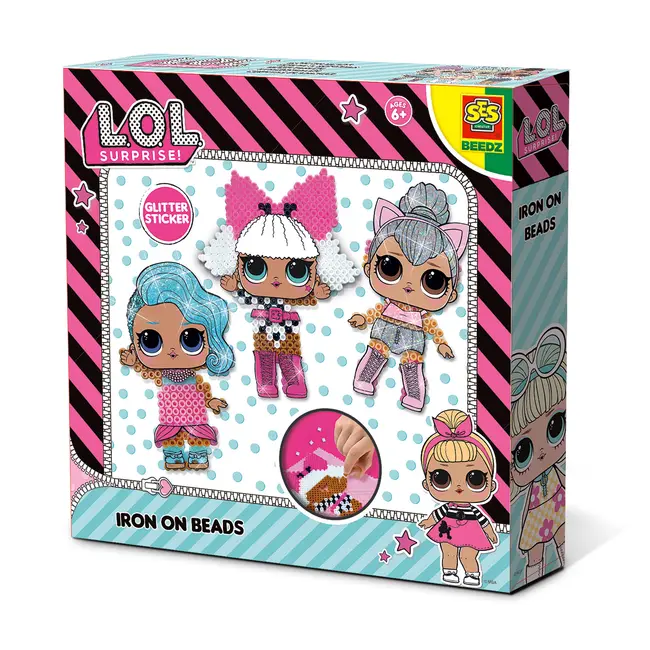 L.O.L. - Set creativ margele de calcat Beedz TSG14198