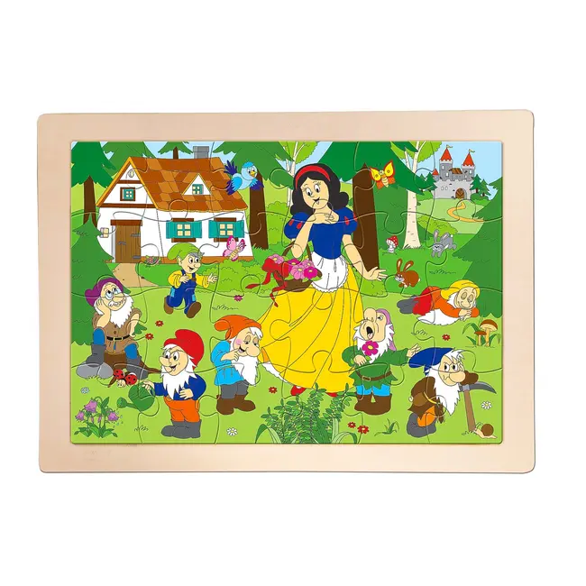 Puzzle din lemn - Alba ca zapada TSG91926