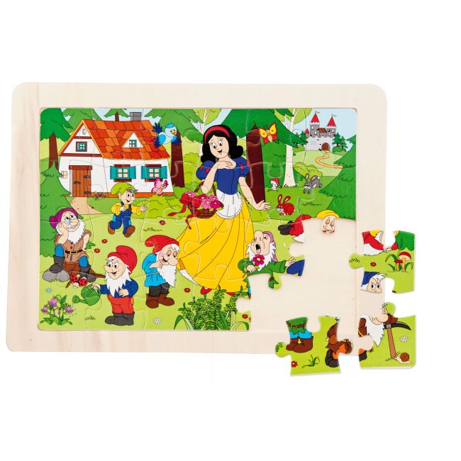 Puzzle din lemn - Alba ca zapada TSG91926