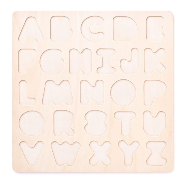 Puzzle din lemn - Alfabet TSG90634