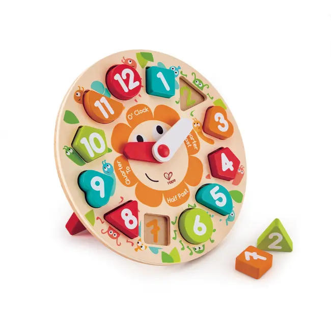 Puzzle din lemn - Ceas dolofan TSGE1622A