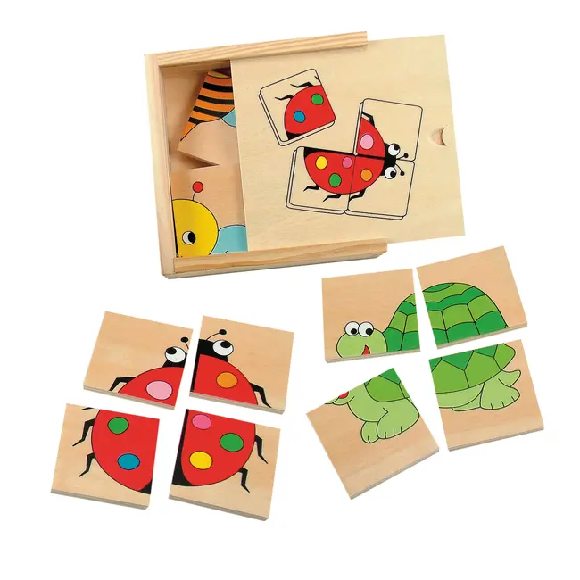 Puzzle din lemn - Imagini din 4 piese TSG90328