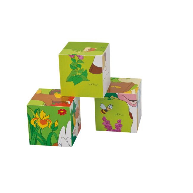 Puzzle din lemn cuburi - Ferma 4 x 5 TSG90248