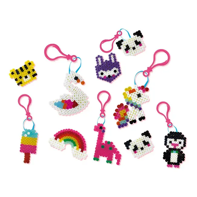 Set creativ - Brelocuri din margele de calcat Beedz TSG06261