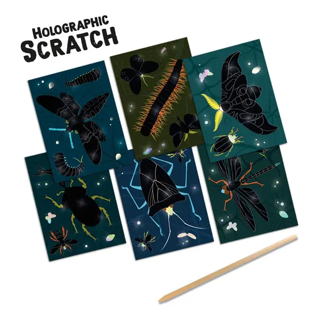 Set creativ - Razuieste insecte holografice TSG14208