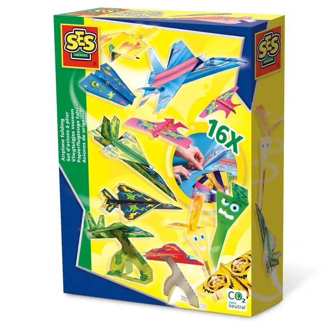 Set creativ de jucarie - Avioane din hartie TSG00852