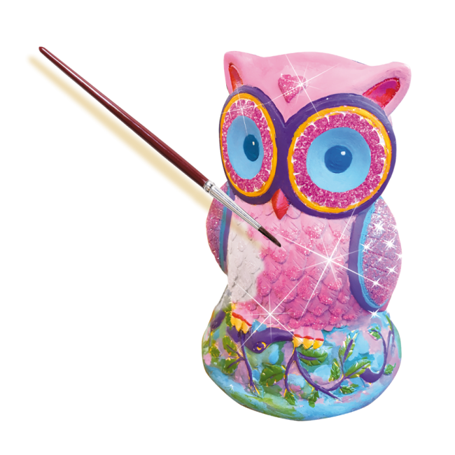 Set creativ mulaj si pictura - Bufnita TSG01285
