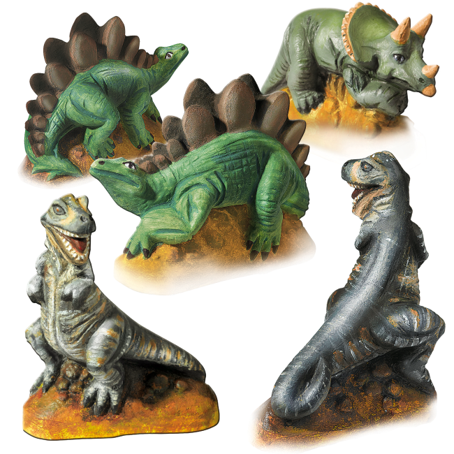 Set creativ mulaj si pictura - Dinozauri TSG01406