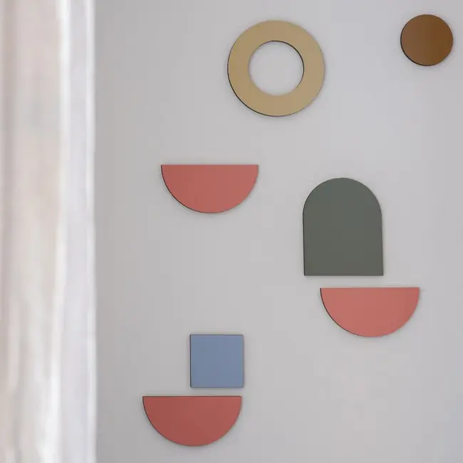 Set forme de perete din lemn - compozitie nr.82 TSGWSC82