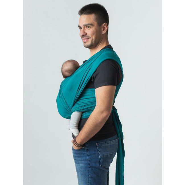 Wrap elastic isara teal green
