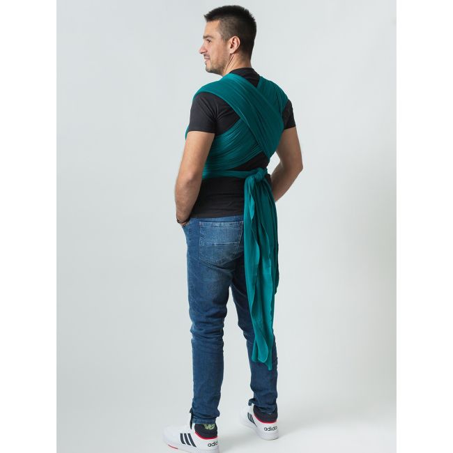 Wrap elastic isara teal green