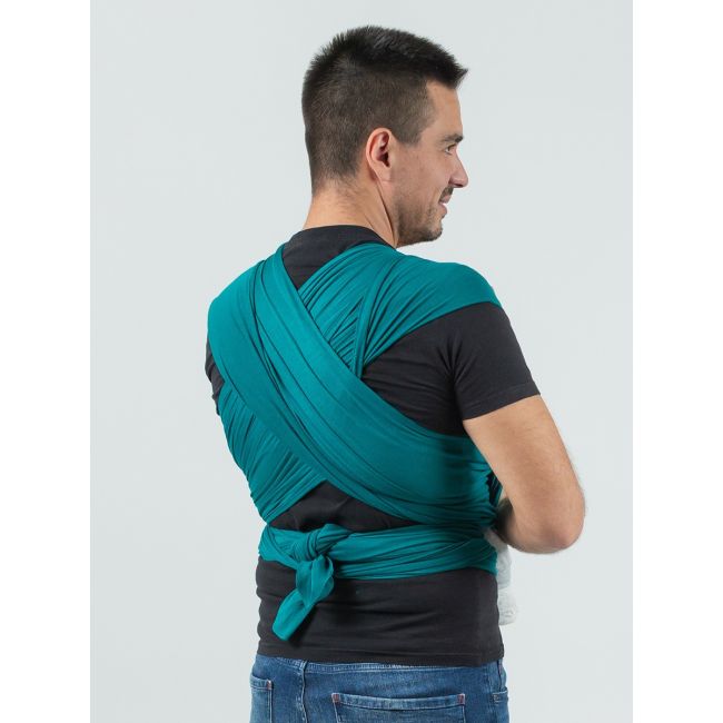 Wrap elastic isara teal green