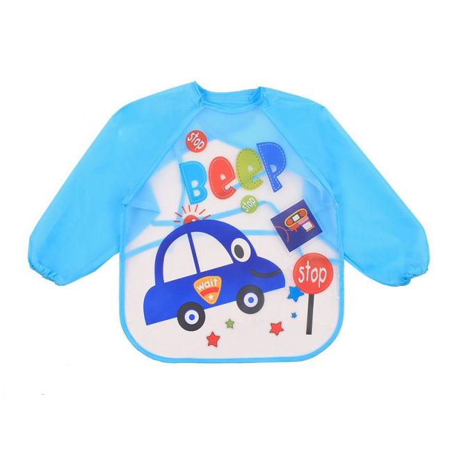 Baveta impermeabila cu manecute lungi - Masinuta de politie AD-BV-14-C2