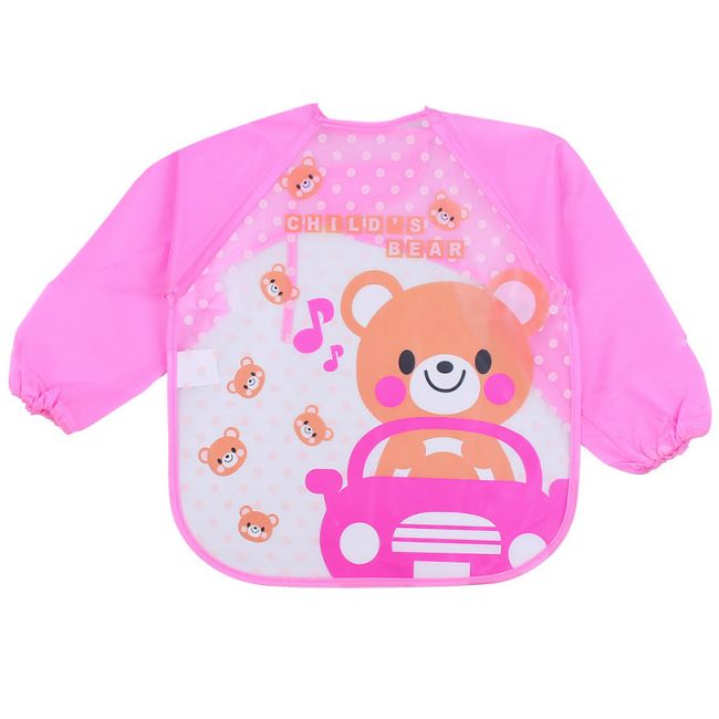 Baveta impermeabila cu manecute lungi - Ursuleti AD-BV-16-C2