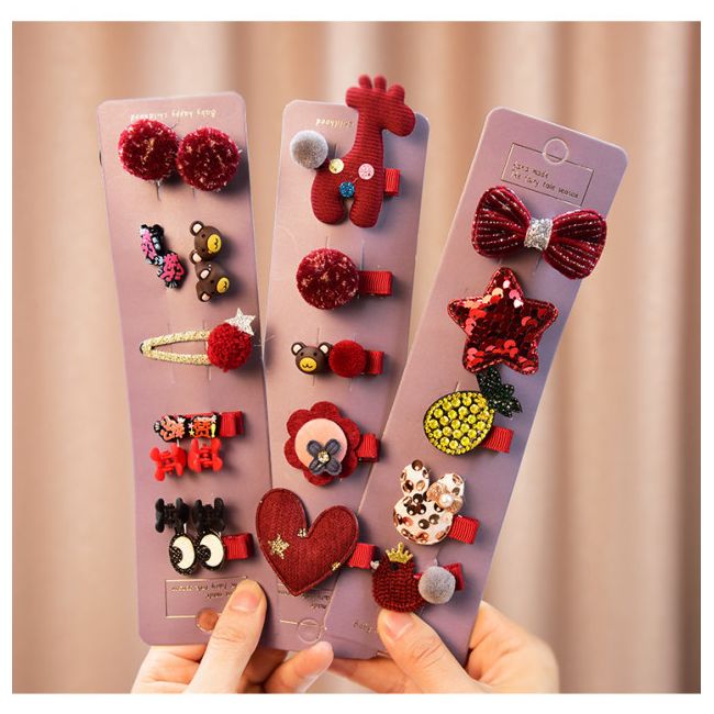 Set de 24 accesorii pentru par - Model B AL-EL-B