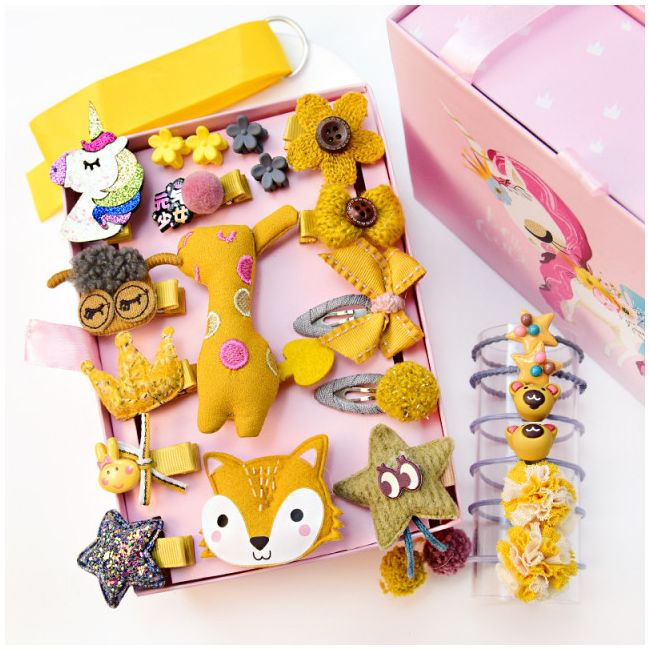 Set de 24 accesorii pentru par - Model D AL-EL-D