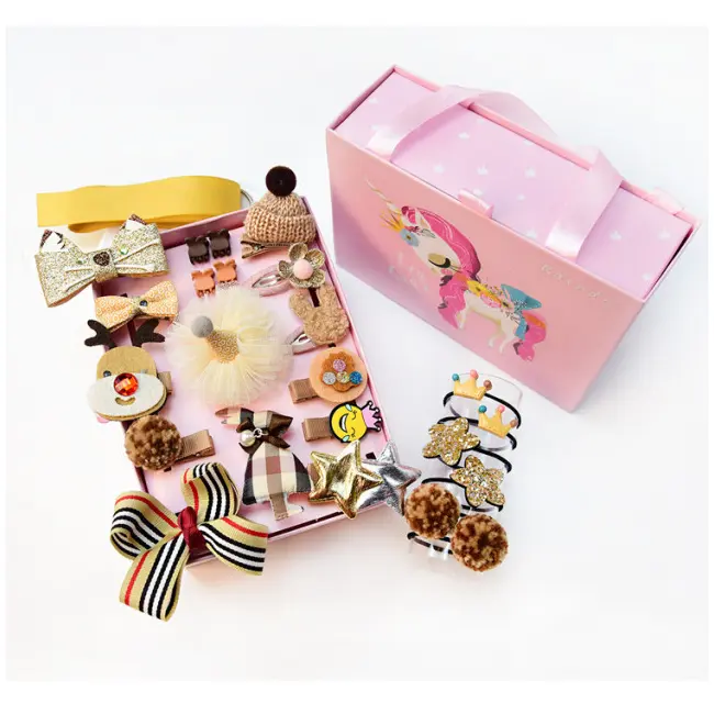 Set de 24 accesorii pentru par - Model K AL-EL-K