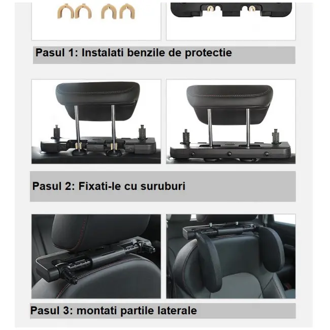 Tetiera ergonomica pentru cap si gat ad11