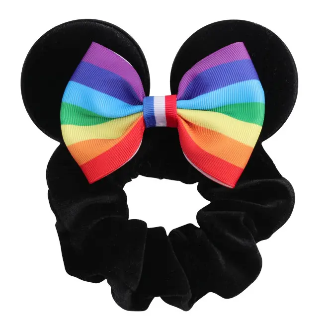 Elastic de par din catifea cu urechise si fundita - Model 11 ADCXT210939-10