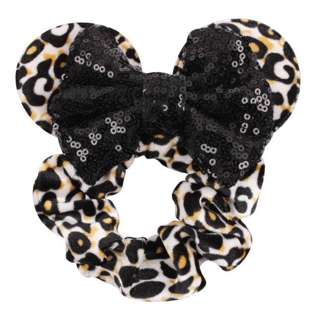 Elastic de par din catifea cu urechise si fundita ADCXT210939-3