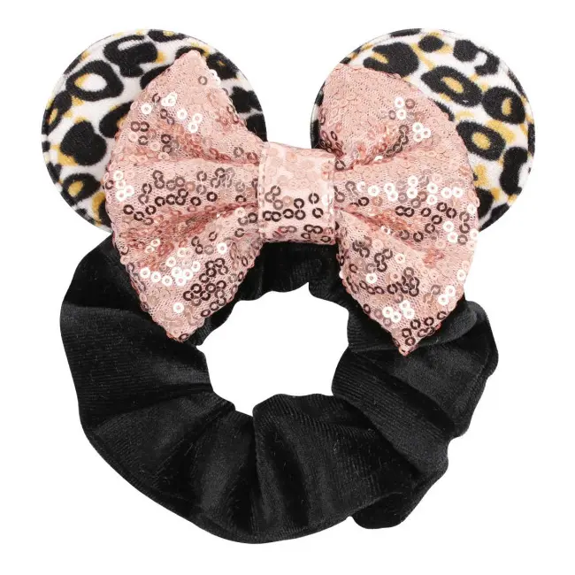 Elastic de par din catifea cu urechise si fundita - Model 7 ADCXT210939-6