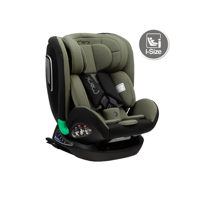 Scaun Auto I-Size 40-150 cm, Rear Facing, Momi Urso - Khaki KRTFOSA00023