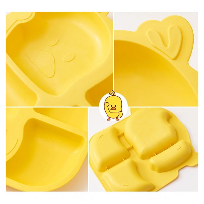 Set platou si tacamuri pentru bebe - Duck ADDTA06