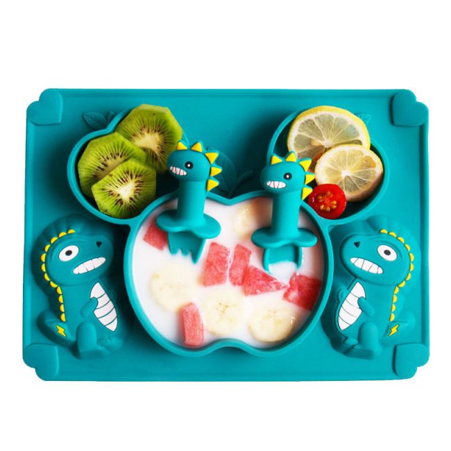 Set tavita si tacamuri din silicon - dino adta10