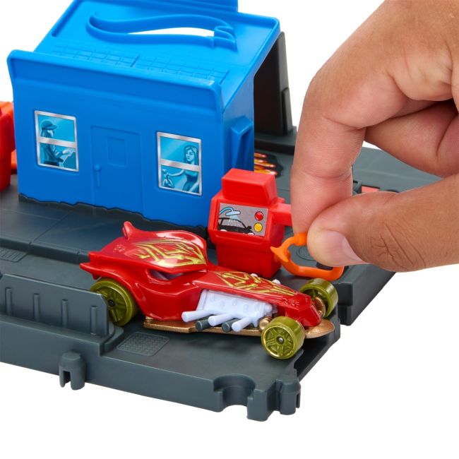HOT WHEELS CITY EXPLORER PISTA FUEL STATION SHIFT VIVMTHMD53_HKX45