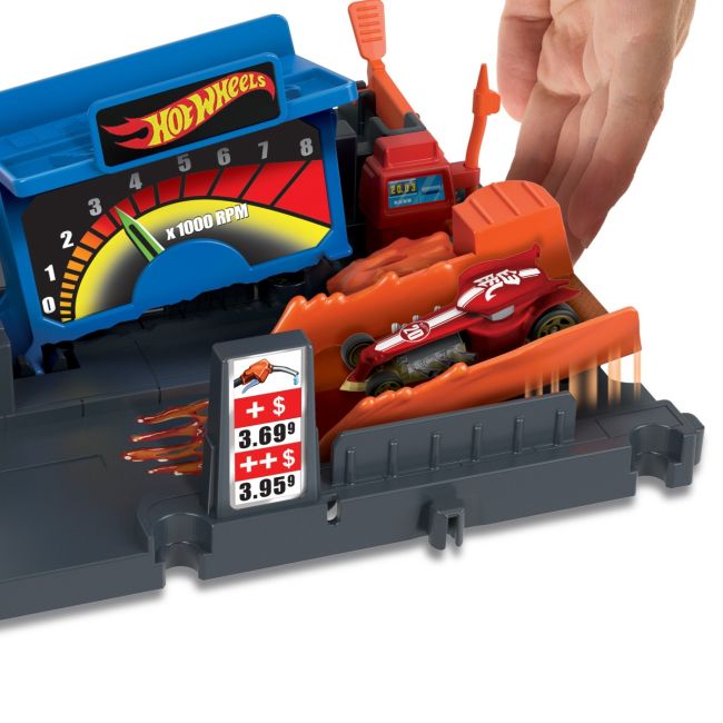 HOT WHEELS CITY EXPLORER PISTA FUEL STATION SHIFT VIVMTHMD53_HKX45
