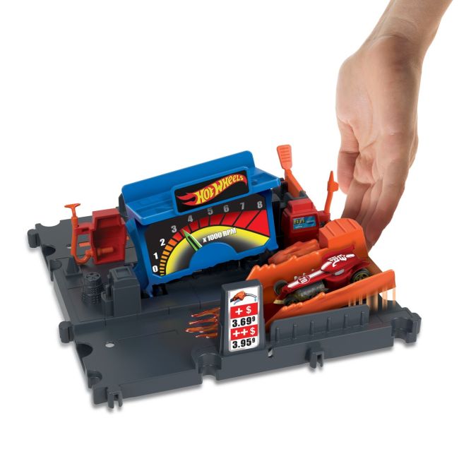 HOT WHEELS CITY EXPLORER PISTA FUEL STATION SHIFT VIVMTHMD53_HKX45