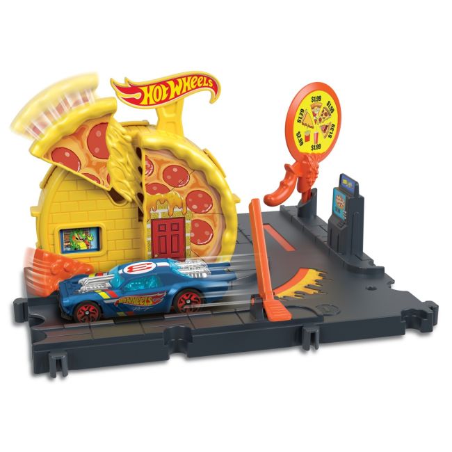 HOT WHEELS CITY EXPLORER SPEEDY PIZZA PICK UP VIVMTHMD53_HKX44