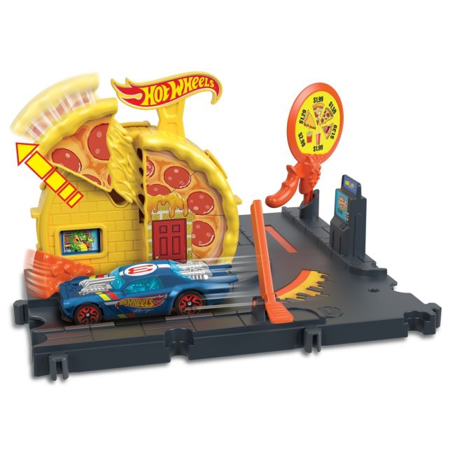 HOT WHEELS CITY EXPLORER SPEEDY PIZZA PICK UP VIVMTHMD53_HKX44
