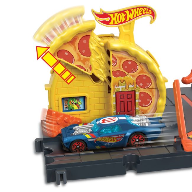 HOT WHEELS CITY EXPLORER SPEEDY PIZZA PICK UP VIVMTHMD53_HKX44